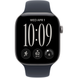 Apple Watch Series 12 (GPS) 46mm Aluminum Case (space grey) with Sport Band (navy blue) - S/M, 140-190mm (MJEH4RK/A)