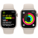 Apple Watch Series 9 (GPS) 41mm Aluminum Case (starlight) with Sport Band (starlight) - S/M (MR8T3QP/A)