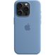 Apple Silicone Case with MagSafe - Apple iPhone 15 Pro (winter blue) (MT1L3ZM/A)