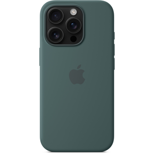 Apple Silicone Case with MagSafe - Apple iPhone 16 Pro (lake green) (MYYR3ZM/A)