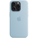 Apple Silicone Case with MagSafe - Apple iPhone 15 Pro (light blue) (MWNM3ZM/A)