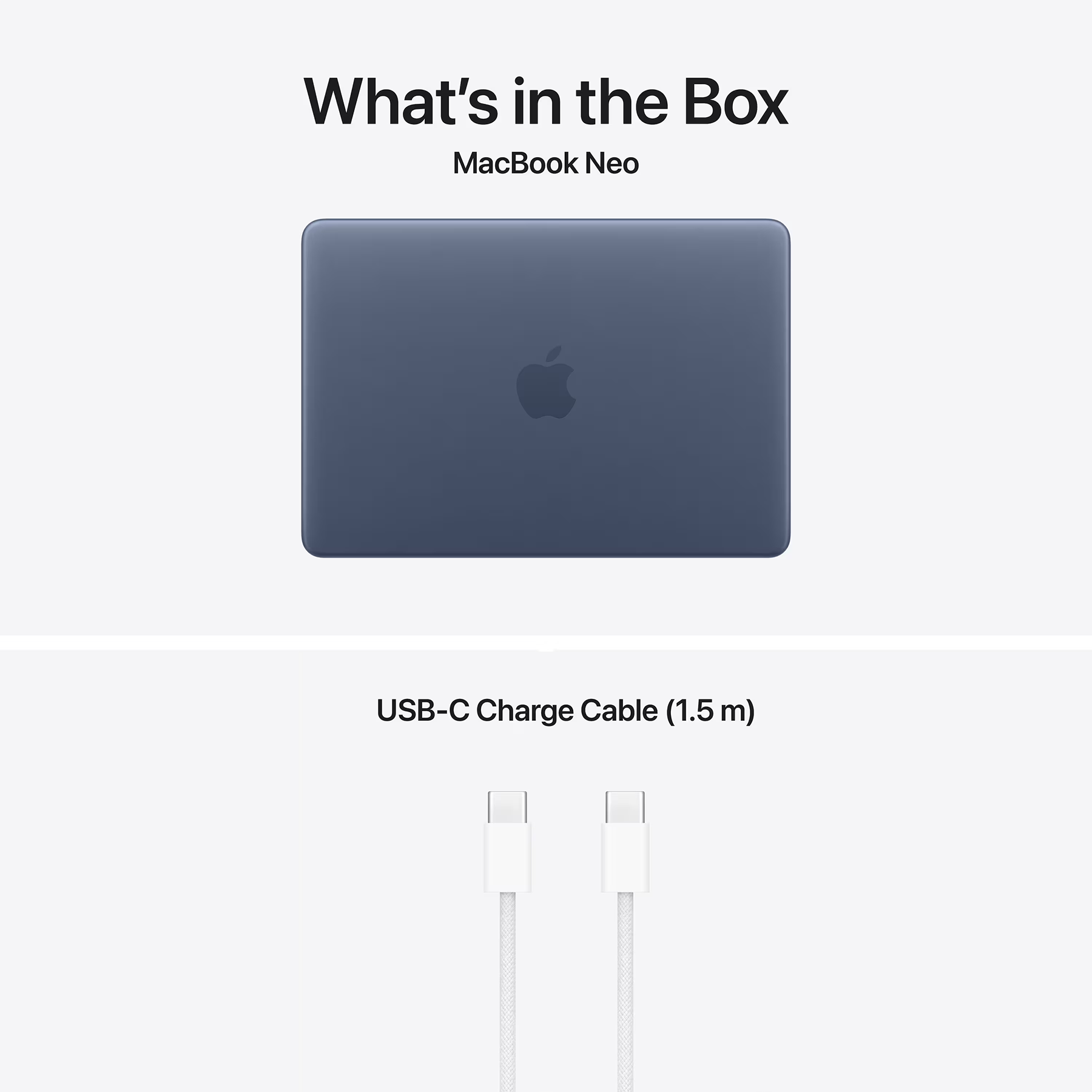 Apple MacBook Neo 13" (A18 Pro 6C CPU, 5C GPU, 2026) 8Gb/512Gb (indigo) (MHFG4UA/A)
