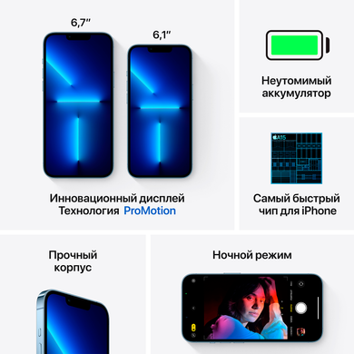 Apple iPhone 13 Pro 128Gb (sierra blue)