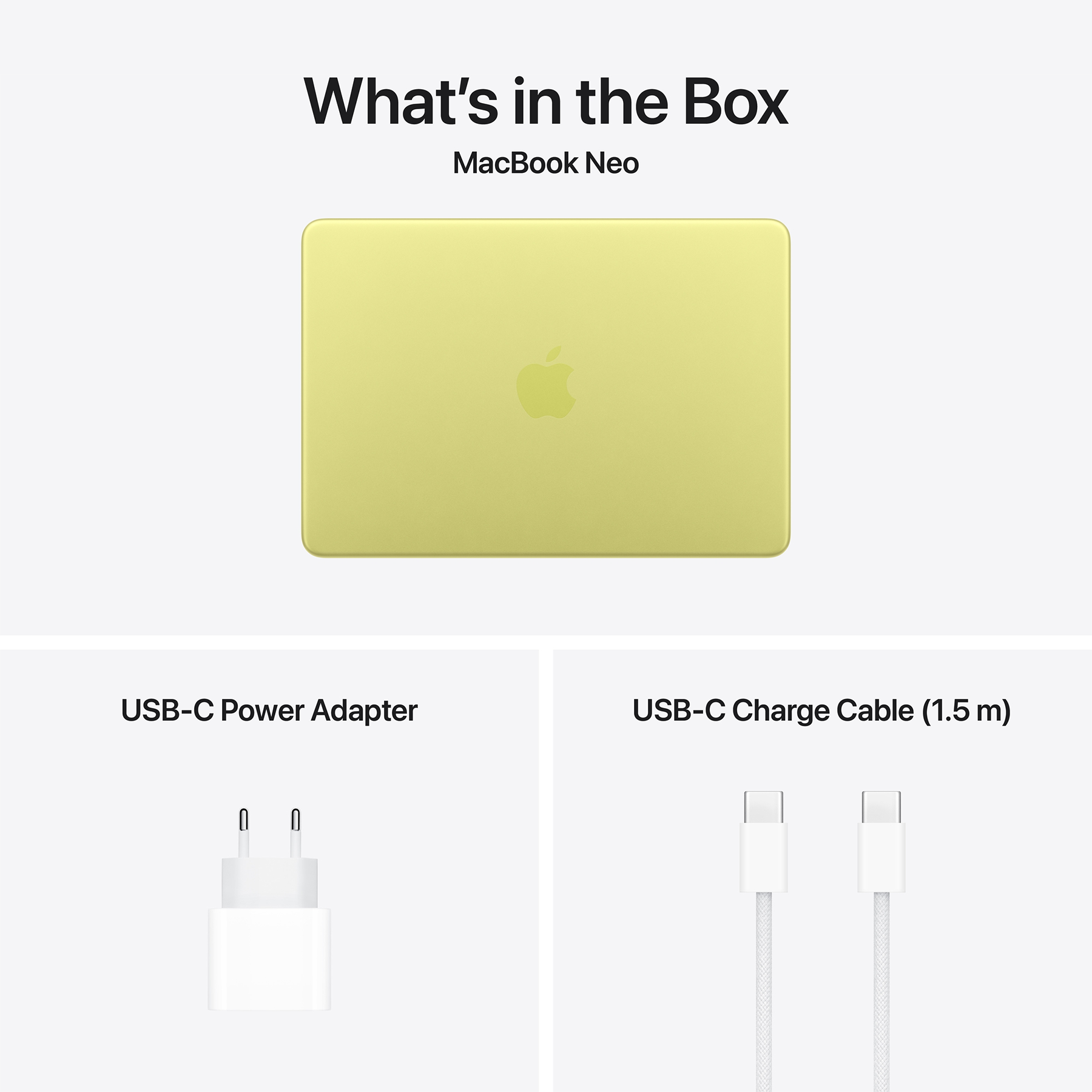 Apple MacBook Neo 13" (A18 Pro 6C CPU, 5C GPU, 2026) 8Gb/512Gb (citrus) (MHFE4UA/A)