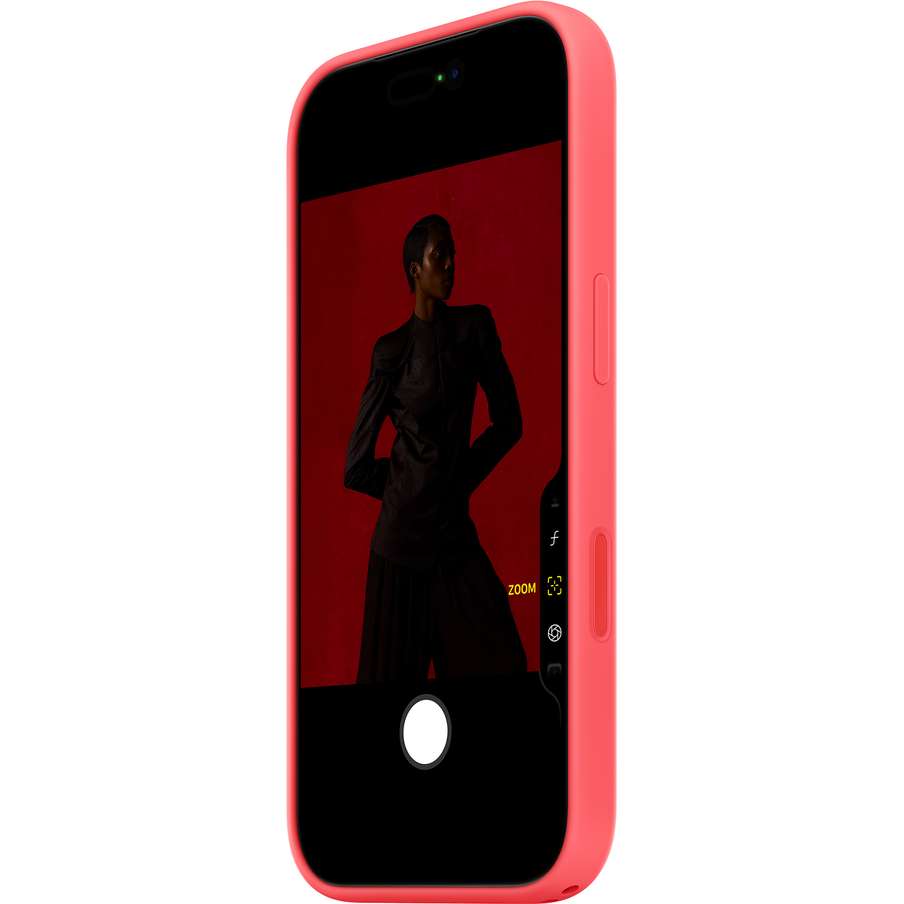 Apple Silicone Case with MagSafe - Apple iPhone 17 Pro Max (bright guava) (MHW64ZM/A)