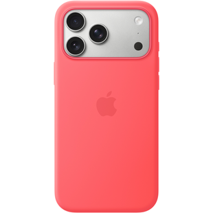 Apple Silicone Case with MagSafe - Apple iPhone 17 Pro Max (bright guava) (MHW64ZM/A)