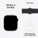 Apple Watch Series 10 (GPS) 46mm Aluminum Case (jet black) with Sport Band (black) - M/L (MWWQ3)