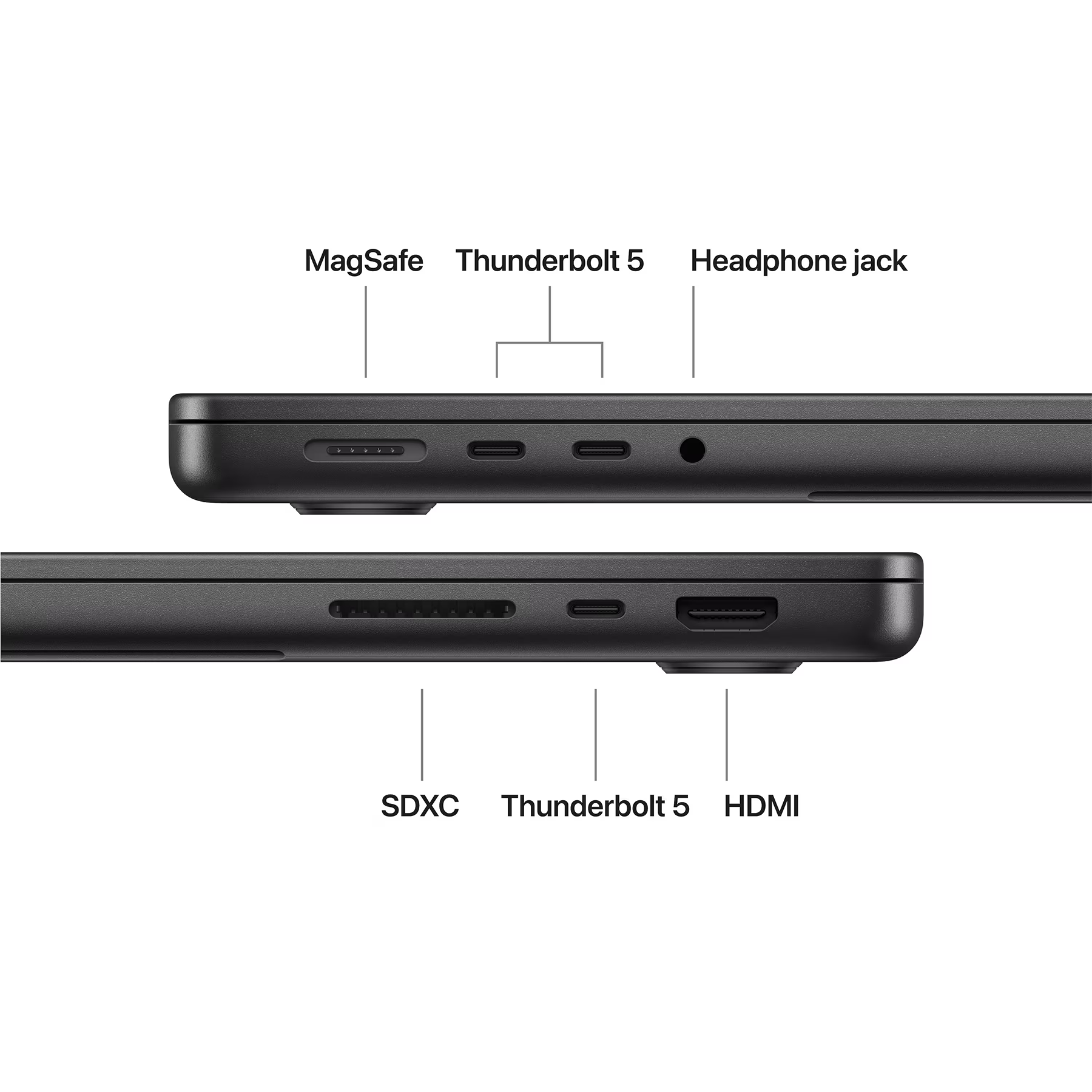 Apple MacBook Pro 14,2" (M5 Pro 15C CPU, 16C GPU, 2026) 24Gb/2Tb (space black) (MJLW4UA/A)
