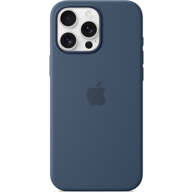 Apple Silicone Case with MagSafe - Apple iPhone 16 Pro Max (denim) (MYYU3ZM/A)