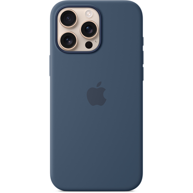 Apple Silicone Case with MagSafe - Apple iPhone 16 Pro Max (denim) (MYYU3ZM/A)