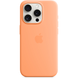 Apple Silicone Case with MagSafe - Apple iPhone 15 Pro (orange sorbet) (MT1H3ZM/A)