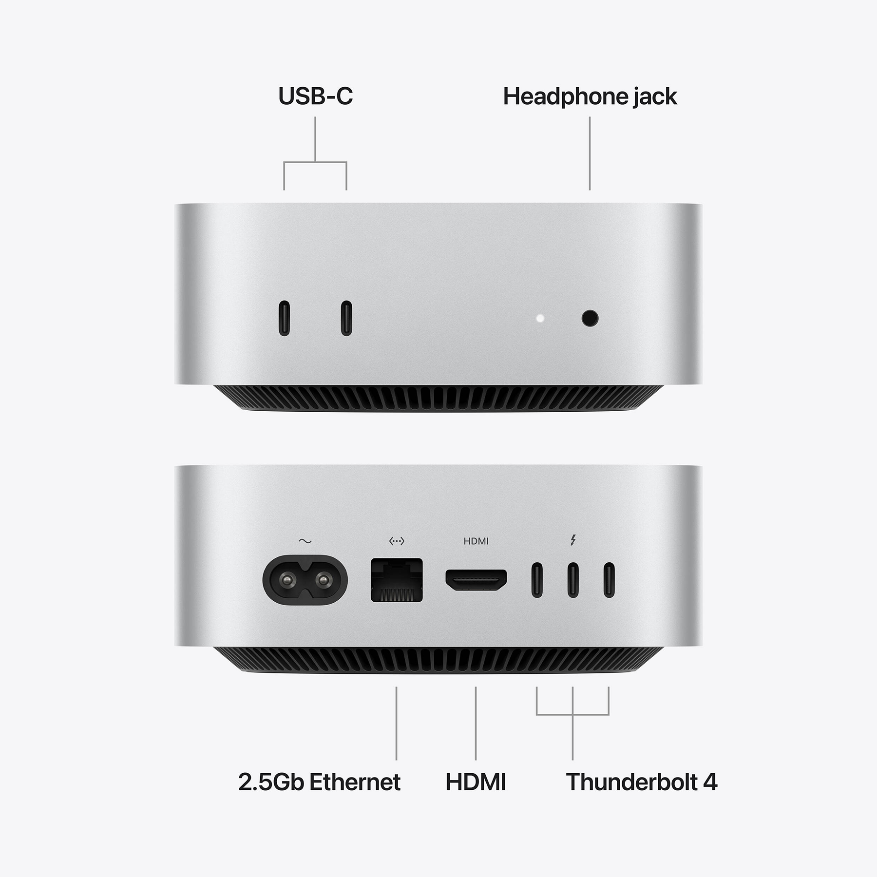 Apple Mac mini (M6 12C CPU, 12C GPU, 2026) 24Gb/512Gb (silver) (MHQM4UA/A)