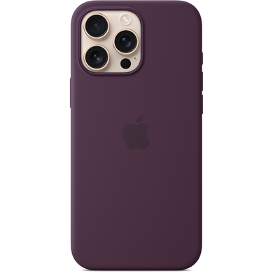 Apple Silicone Case with MagSafe - Apple iPhone 16 Pro Max (plum) (MYYW3ZM/A)