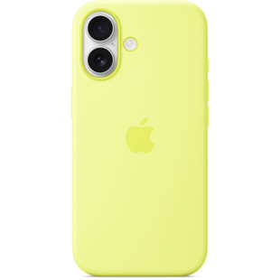 Apple Silicone Case with MagSafe - Apple iPhone 17 (neon yellow) (MGEV4ZM/A)