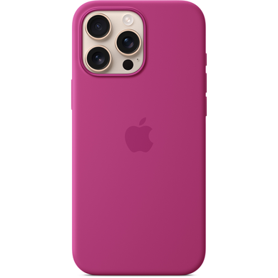 Apple Silicone Case with MagSafe - Apple iPhone 16 Pro Max (fuchsia) (MYYX3ZM/A)