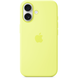 Apple Silicone Case with MagSafe - Apple iPhone 17 (neon yellow) (MGEV4ZM/A)