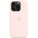 Apple Silicone Case with MagSafe - Apple iPhone 15 Pro (light pink) (MT1F3ZM/A)