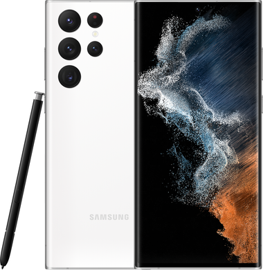 Samsung Galaxy S22 Ultra 5G 8/128Gb (phantom white) (SM-S908BZWDSEK)