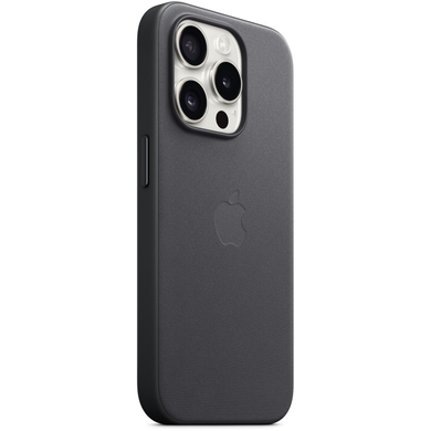 Apple FineWoven Case with MagSafe - Apple iPhone 15 Pro (black) (MT4H3ZM/A)