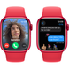 Apple Watch Series 9 (GPS) 41mm Aluminum Case (red) with Sport Band (red) - S/M (MRXG3QP/A)