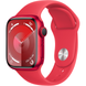 Apple Watch Series 9 (GPS) 41mm Aluminum Case (red) with Sport Band (red) - S/M (MRXG3QP/A)