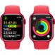 Apple Watch Series 9 (GPS) 41mm Aluminum Case (red) with Sport Band (red) - S/M (MRXG3QP/A)