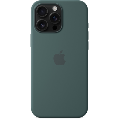 Apple Silicone Case with MagSafe - Apple iPhone 16 Pro Max (lake green) (MA7V4ZM/A)