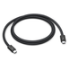 Apple Cable Pro Thunderbolt 4 (USB‑C) to Thunderbolt 4 (USB‑C) (1 m) (black) (MU883ZM/A)