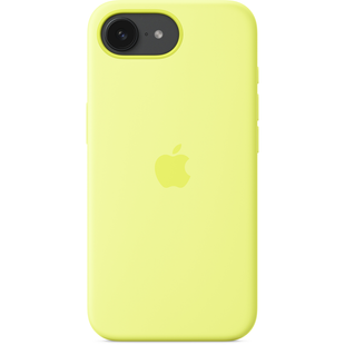 Apple Silicone Case - Apple iPhone 16e (neon yellow) (MGYW4ZM/A)