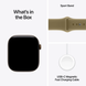 Apple Watch Series 12 (GPS+Cellular) 46mm Aluminum Case (dark bronze) with Sport Band (olive) - M/L, 160-210mm (MJGE4RK/A)