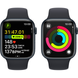 Apple Watch Series 9 (GPS) 45mm Aluminum Case (midnight) with Sport Band (midnight) - S/M (MR993QP/A)