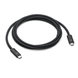 Apple Cable Pro Thunderbolt 4 (USB‑C) to Thunderbolt 4 (USB‑C) (1.8 m) (black) (MW5J3ZM/A)