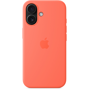 Apple Silicone Case with MagSafe - Apple iPhone 16 (tangerine) (MDGN4ZM/A)