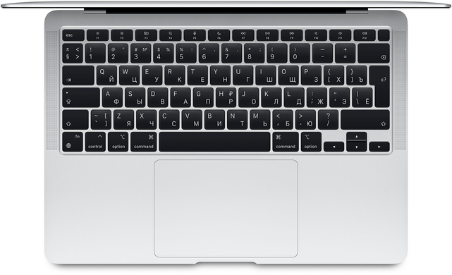 Apple MacBook Air 13,3" (M1 8C CPU, 7C GPU, 2020) 8/256Gb (silver) (MGN93)