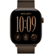Apple Watch Series 12 (GPS+Cellular) 46mm Aluminum Case (dark bronze) with Milanese Loop (dark bronze) - S/M, 130-180mm (MKDF4RK/A)