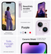 Apple iPhone 14 Plus 256Gb (purple) (MQ563RX/A)