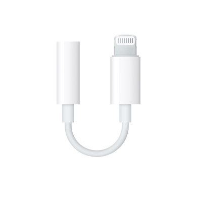 Apple Adapter Lightning to 3.5 mm Headphone Jack (white) (MMX62ZM/A)