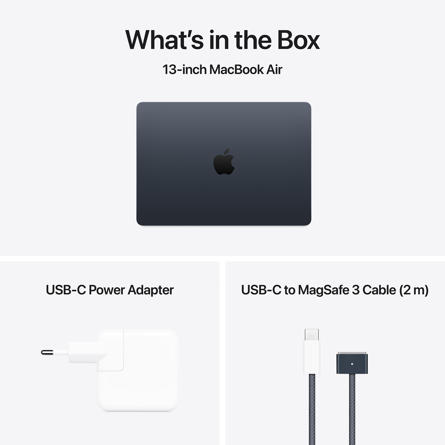 Apple MacBook Air 13,6" (M5 10C CPU, 10C GPU, 2026) 24Gb/1Tb (midnight) (MDHG4UA/A)