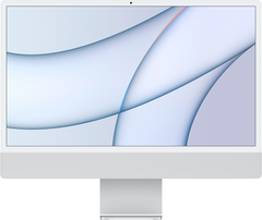 Apple iMac 24" Retina 4,5K (M1 8C CPU, 8C GPU, 2021) 8/256Gb (silver) (MGPC3)