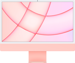 Apple iMac 24" Retina 4,5K (M1 8C CPU, 7C GPU, 2021) 8/256Gb (pink) (MJVA3)