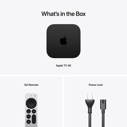 Apple TV 4K (3 Gen, 2022) Wi-Fi 64Gb (MN873RU/A) - TORNADO