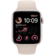 Apple Watch SE (2 Gen, 2022) (GPS) 44mm Aluminum Case (starlight) with Sport Band (starlight) (MNJX3) Regular, 140-220mm