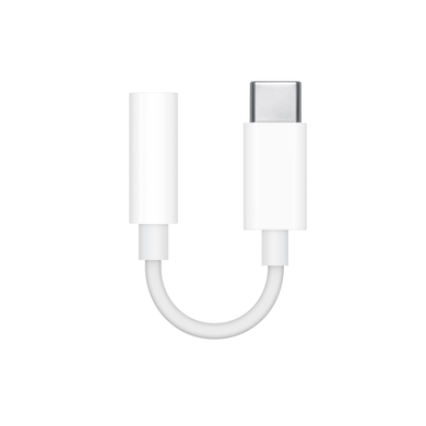 Apple Adapter USB-C to 3.5 mm Headphone Jack (white) (MW2Q3ZM/A)