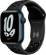 Apple Watch Nike Series 7 (GPS) 41mm Aluminum Case (midnight) with Nike Sport Band (anthracite/black) (MKN43)