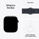 Apple Watch Series 12 (GPS+Cellular) 46mm Titanium Case (natural) with Sport Band (navy blue) - M/L, 160-210mmL (MJGN4RK/A)
