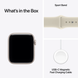 Apple Watch SE (3 Gen, 2026) (GPS) 44mm Aluminum Case (starlight) with Sport Band (sand) - S/M, 140-190mm (MJL34RK/A)