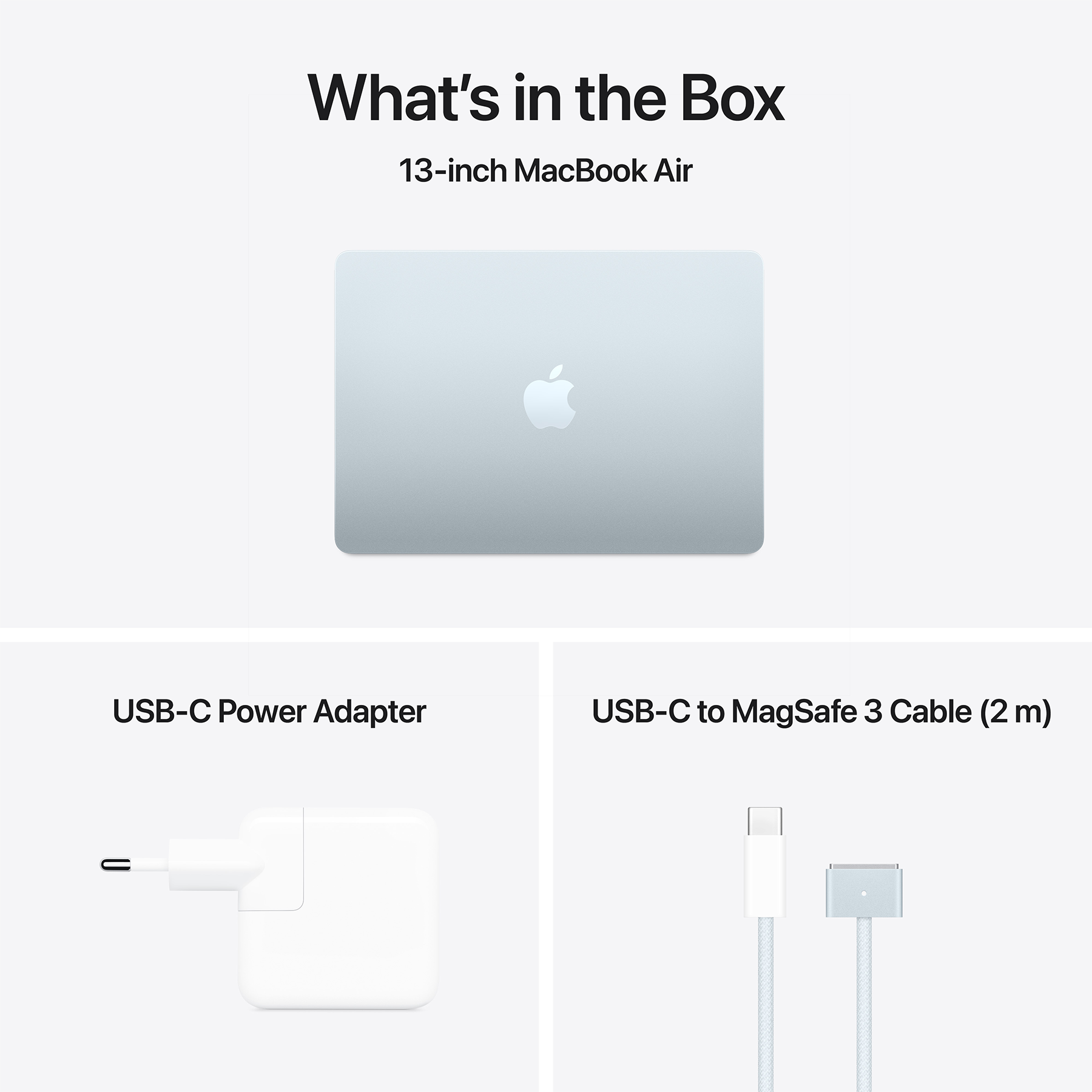 Apple MacBook Air 13,6" (M5 10C CPU, 10C GPU, 2026) 24Gb/1Tb (sky blue) (MDHK4UA/A)