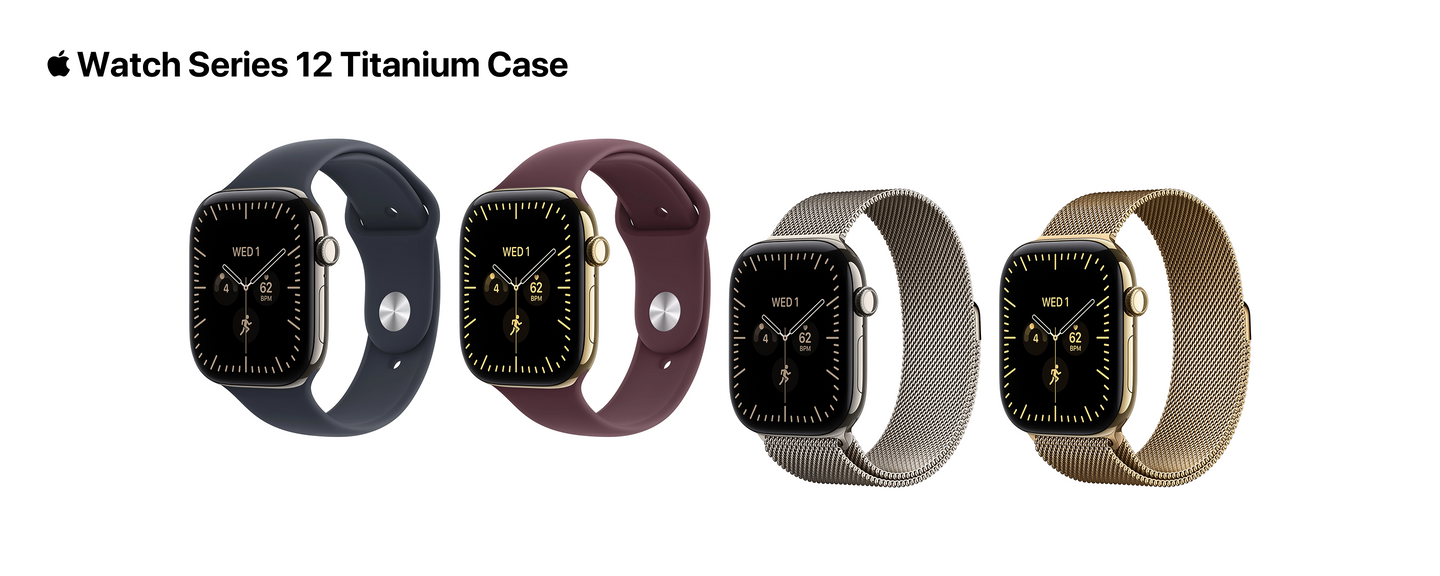 Apple Watch Series 12 Titanium Case