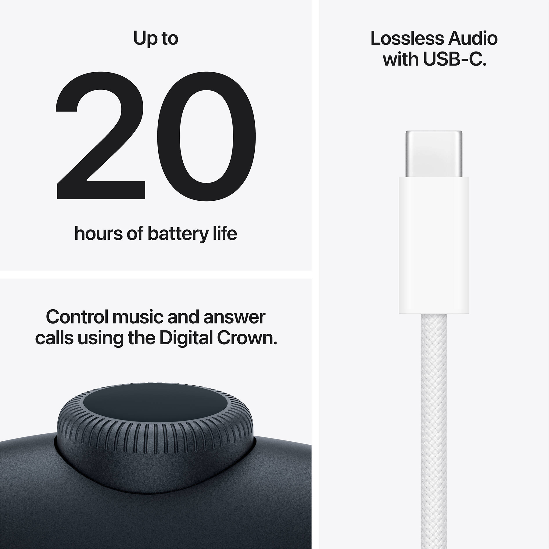Apple AirPods Max (2 Gen, 2026) (midnight) (MHWK4ZE/A)