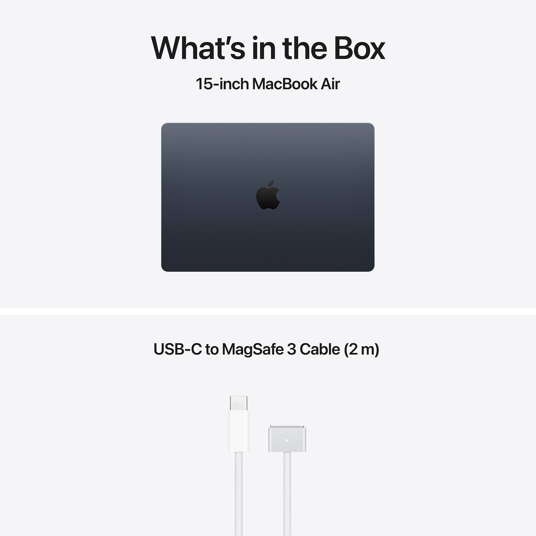 Apple MacBook Air 15,3" (M5 10C CPU, 10C GPU, 2026) 16Gb/512Gb (midnight) (MDVH4UA/A)
